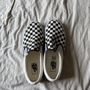 Vans Classic Slip-On Checkerboard Shoes